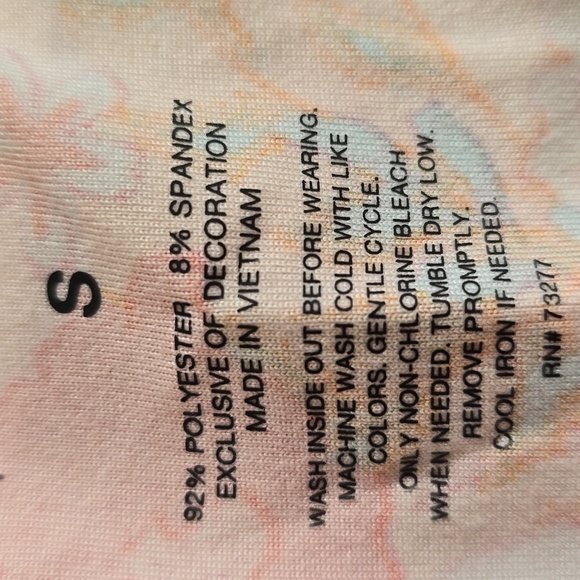 SO BRAND WOMEN'S JUNIOR SCOOPNECK "SKATER" PINK FLORAL ROMPER SIZE SMALL - Picture 15 of 15